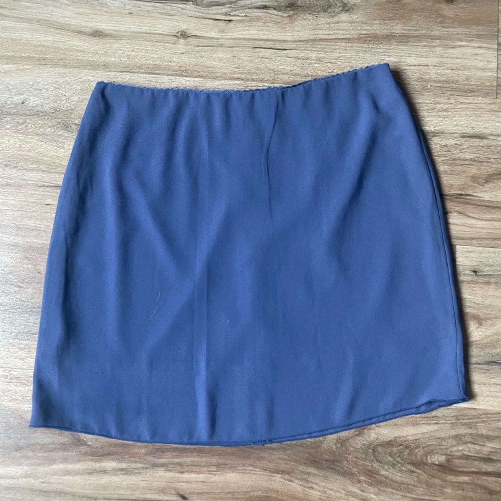 Brandy Melville John Galt Blue Mini Skirt (Emilia Skirt)